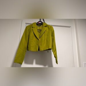 Women's Green Blazer suit